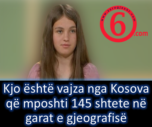  Kjo është vajza nga Kosova që mposhti 145 shtete në garat e gjeografisë