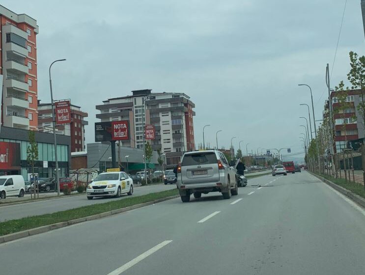  Aksident trafiku në Gjilan (Foto)