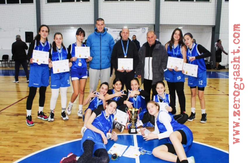  Vajzat e Gjimnazit “Xhavit Ahmeti” sërish kampione të Kosovës në basketboll