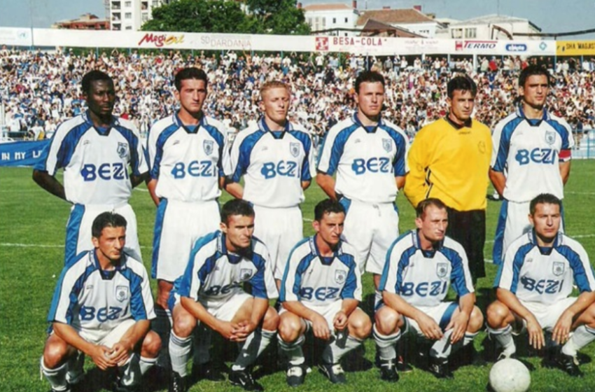  Histori: Ja si e kishte fituar Drita Kupën e Kosovës në vitin 2001
