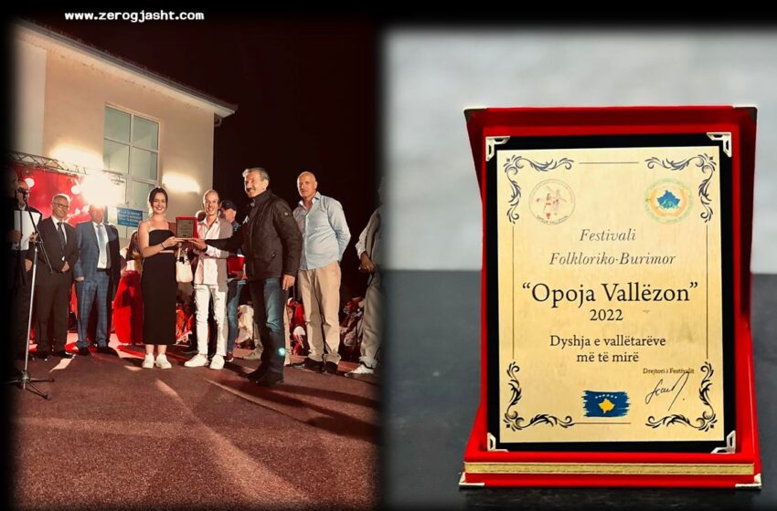  Eliona Ajvazi & Endrit Spahiu shpallen më të mirët në festivalin “Opoja Vallëzon”