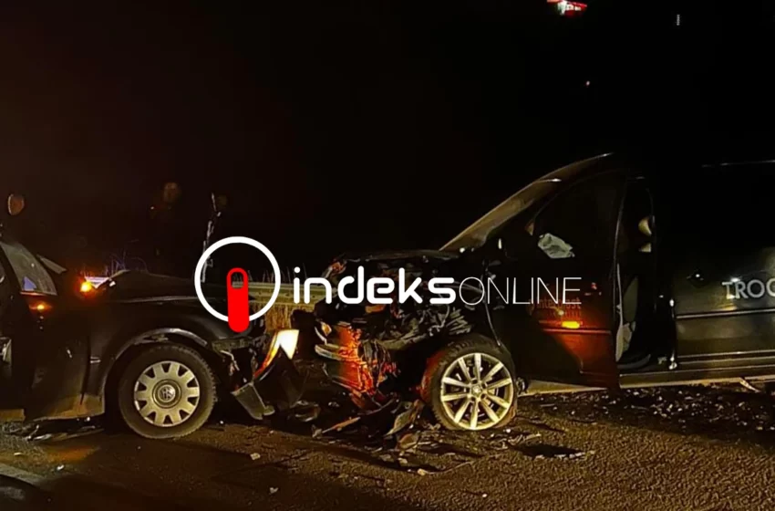  𝗣ë𝗿𝗽𝗹𝗮𝘀𝗲𝗻 dy vetura në magjistralen Prishtinë-Gjilan, ka edhe të lënduar