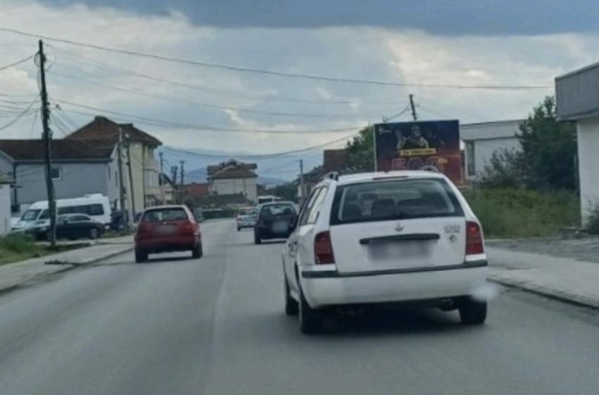  Gjobitet me 200 euro, 2 pikë negative dhe 3 muaj ndalim vozitje shoferi që bëri tejkalim të parregullt në Gjilan